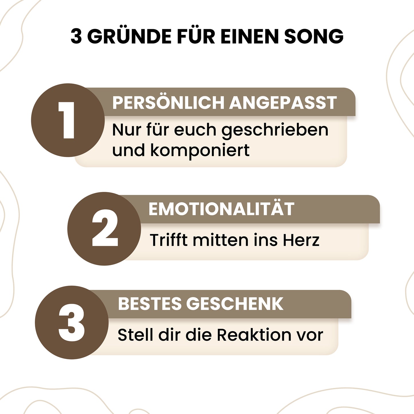 Personalisiertes Lied  - Für deine Liebsten