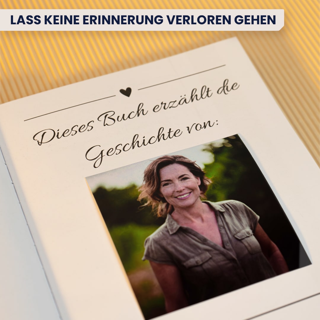 Buch Mama, bitte erzähl mir deine Geschichte Erinnerungsbuch Geschenk