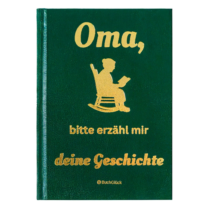 Buch Oma, bitte erzähl mir deine Geschichte Erinnerungsbuch Geschenk